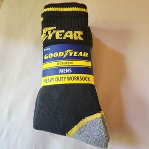 🆕️ 3 Pack GoodYear Workwear Heavy Duty Socks